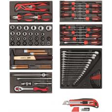 Gedore red Werkzeugsatz 8xCT-Module +Cutter 81tlg R21010000