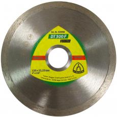 Klingspor DT 300 F Diamanttrennscheiben, 125 x 1,6 x 22,23 mm 1,6 x 7 mm, geschlossener Rand / VPE: 1 Stück