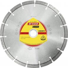 Klingspor DT 350 B Diamanttrennscheiben, 125 x 2,4 x 22,23 mm 9 Segmente 33 x 2,4 x 10 mm, Standardverzahnung / VPE: 1 Stück