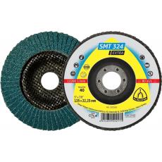 Klingspor SMT 324 Schleifmopteller, 115 x 22,23 mm Korn 40 gewölbt / VPE: 10 Stück