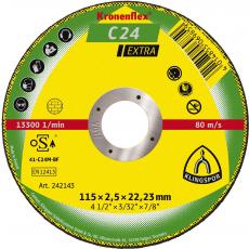 Klingspor C 24 EX Trennscheiben, 115 x 2,5 x 22,23 mm gerade / VPE: 25 Stück
