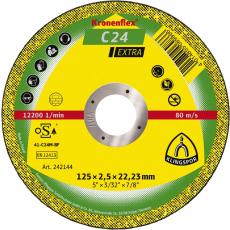 Klingspor C 24 EX Trennscheiben, 125 x 2,5 x 22,23 mm gerade / VPE: 25 Stück