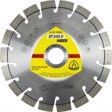 Klingspor DT 600 U Diamanttrennscheiben, 150 x 2,4 x 22,23 mm 18 Segmente 20 x 2,4 x 9 mm, Kurzverzahnung / VPE: 1 Stück