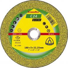 Klingspor C 24 EX Trennscheiben, 180 x 3 x 22,23 mm gekröpft / VPE: 25 Stück
