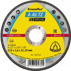 Klingspor A 46 TZ Trennscheiben, 115 x 1,6 x 22,23 mm gerade / VPE: 25 Stück