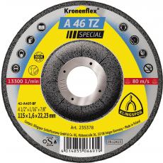 Klingspor A 46 TZ Trennscheiben, 115 x 1,6 x 22,23 mm gekröpft / VPE: 25 Stück