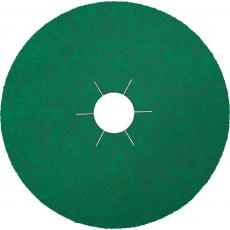 Klingspor FS 966 Fiberscheiben Multibindung Keramik, 180 x 22 mm Korn 60 Sternloch / VPE: 25 Stück