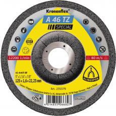 Klingspor A 46 TZ Trennscheiben, 125 x 1,6 x 22,23 mm gekröpft / VPE: 25 Stück