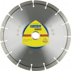 Klingspor DT 600 GU Diamanttrennscheiben, 230 x 2,6 x 22,23 mm 15 Segmente 42 x 2,6 x 10 mm, Standardverzahnung / VPE: 1 Stück