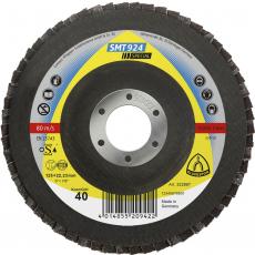 Klingspor SMT 924 Schleifmopteller Keramik, 125 x 22,23 mm Korn 40 gewölbt / VPE: 10 Stück