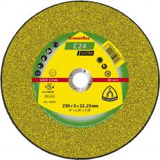 Klingspor C 24 EX Trennscheiben, 230 x 3 x 22,23 mm gerade / VPE: 25 Stück