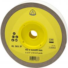 Klingspor KL 385 JF Rollen, 50 x 50000 mm Korn 40 / VPE: 1 Stück