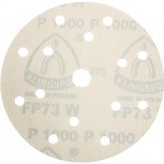 Klingspor FP 73 WK Scheiben kletthaftend wirkstoffbeschichtet, 150 mm Korn 1200 Lochform GLS47 / VPE: 100 Stück
