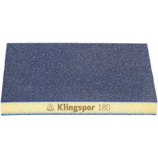 Klingspor SW 501 TR Schleifschwämme Aluminiumoxid, 123 x 96 x 12,5 mm Korn 180 / VPE: 100 Stück