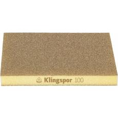 Klingspor SW 501 TR Schleifschwämme Aluminiumoxid, 123 x 96 x 12,5 mm Korn 220 / VPE: 100 Stück
