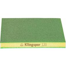 Klingspor SW 501 TR Schleifschwämme Aluminiumoxid, 123 x 96 x 12,5 mm Korn 120 / VPE: 100 Stück