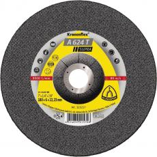 Klingspor A 624 T Schruppscheiben, 230 x 6 x 22,23 mm gekröpft / VPE: 10 Stück