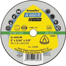 Klingspor A 660 R Kleintrennscheiben, 76 x 1,6 x 6 mm gerade / VPE: 100 Stück