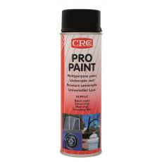 CRC 10910-AB PRO PAINT Schwarz matt Profifarbe, Felgenspray 500ml Spraydose