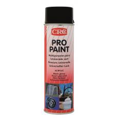 CRC 10913-AB PRO PAINT Schwarz glänzend Profifarbe, Felgenspray 500ml Spraydose