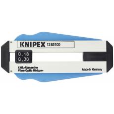 12 85 100 SB KNIPEX Abisolierwerkzeug für Glasfaserkabel 100 mm