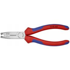 13 45 165 KNIPEX Abmantelungszange 165 mm verchromt mit Mehrkomponenten-Hüllen