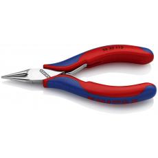 35 12 115 SB KNIPEX Elektronik-Greifzange 115 mm mit Mehrkomponenten-Hüllen spiegelpoliert