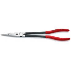 28 71 280 KNIPEX Montierzange mit Querprofilen 280 mm schwarz atramentiert mit Kunststoff überzogen