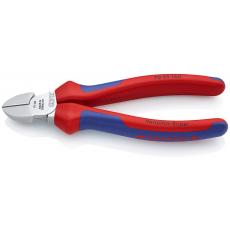 70 06 125 KNIPEX Seitenschneider 125 mm verchromt isoliert mit Mehrkomponenten-Hüllen, VDE-geprüft