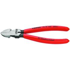 72 51 160 KNIPEX Seitenschneider für Lichtwellenleiter (Glasfaserkabel) 160 mm mit Kunststoff überzug