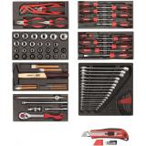Gedore red Werkzeugsatz 8xCT-Module +Cutter 81tlg R21010000