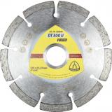 Klingspor DT 300 U Diamanttrennscheiben, 115 x 1,6 x 22,23 mm 8 Segmente 37,3 x 1,6 x 7 mm, Standardverzahnung / VPE: 1 Stück