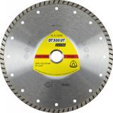Klingspor DT 300 UT Diamanttrennscheiben, 115 x 1,9 x 22,23 mm 1,9 x 7 mm, geschlossener Rand Turbo / VPE: 1 Stück