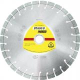 Klingspor DT 600 U Diamanttrennscheiben, 100 x 2,4 x 16 mm 11 Segmente 20 x 2,4 x 9 mm, Kurzverzahnung / VPE: 1 Stück