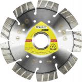 Klingspor DT 612 UT Diamanttrennscheiben, 125 x 2,4 x 22,23 mm 9 Segmente 33 x 2,4 x 12 mm, Standard Turbo / VPE: 1 Stück