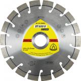 Klingspor DT 600 U Diamanttrennscheiben, 150 x 2,4 x 22,23 mm 18 Segmente 20 x 2,4 x 9 mm, Kurzverzahnung / VPE: 1 Stück