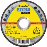 Klingspor A 660 R Trennscheiben, 115 x 1 x 22,23 mm gerade / VPE: 25 Stück
