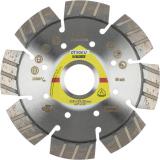 Klingspor DT 900 U Diamanttrennscheiben, 115 x 2,4 x 22,23 mm 8 Segmente 33 x 2,4 x 12 mm, Standard Turbo / VPE: 1 Stück