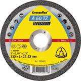Klingspor A 60 TZ Trennscheiben, 100 x 1 x 16 mm gerade / VPE: 25 Stück