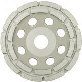 Klingspor DS 600 A Diamantschleifteller, 115 x 8,2 x 22,23 mm 14 Segmente 8,2 x 5,5 mm, 2-Reihig / VPE: 1 Stück