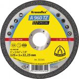 Klingspor A 960 TZ Trennscheiben, 125 x 1 x 22,23 mm gerade / VPE: 25 Stück