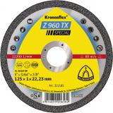 Klingspor Z 960 TX Trennscheiben Zirkon, 125 x 1 x 22,23 mm gerade / VPE: 25 Stück