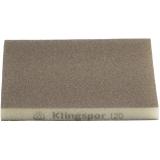 Klingspor SW 501 Schleifschwämme Aluminiumoxid, 123 x 96 x 12,5 mm Korn 220 / VPE: 100 Stück