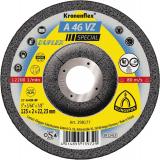 Klingspor A 46 VZ Schruppscheiben, 125 x 2 x 22,23 mm gekröpft / VPE: 25 Stück