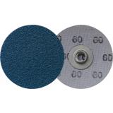 Klingspor QMC 411 Quick change discs, 76 mm Korn 80 / VPE: 50 Stück