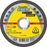 Klingspor K 960 TX Trennscheiben Keramik, 125 x 1 x 22,23 mm gerade / VPE: 25 Stück