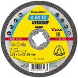 Klingspor A 60 TZ Trennscheiben X-LOCK, 125 x 1 x 22,23 mm gerade / VPE: 25 Stück