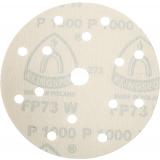 Klingspor FP 73 WK Scheiben kletthaftend wirkstoffbeschichtet, 150 mm Korn 1500 Lochform GLS47 / VPE: 100 Stück