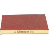 Klingspor SW 501 TR Schleifschwämme Aluminiumoxid, 123 x 96 x 12,5 mm Korn 150 / VPE: 100 Stück