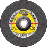 Klingspor A 624 T Schruppscheiben, 230 x 6 x 22,23 mm gekröpft / VPE: 10 Stück